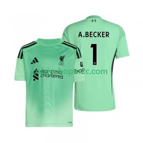 Liverpool Alisson Becker 1 Portiere Maglia Prima 2025/2026 Manica Corta